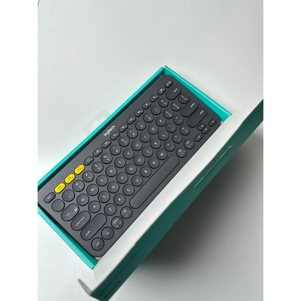 Logitech K380 Multi-Device Bluetooth Wireless Keyboard Black OPEN BOX, NEW